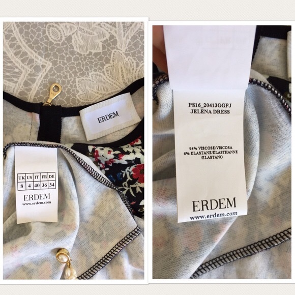 Erdem Multicolor Jelena Gloria Garden Dress